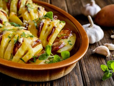 Patate ripassate in forno