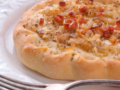 Quiche con Scalogno e Porro