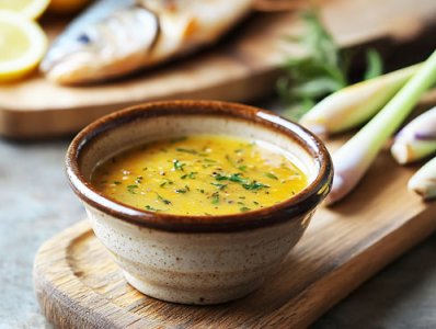 Salsa al Lemongrass con Miele