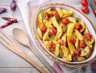 Patate e Piccadilly al Forno