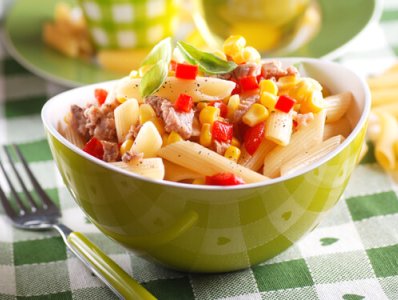Pasta fredda Tonno, Mais e Pomodorini