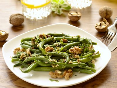 Fagiolini con Noci e Limone