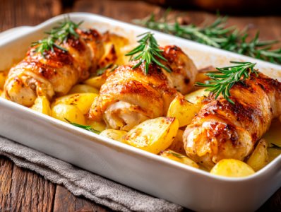 Involtini di Pollo con Patate