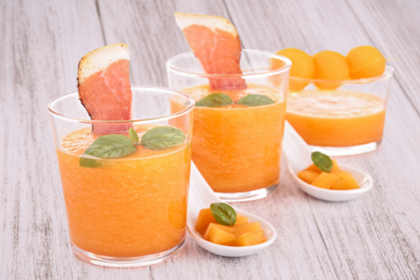 Gazpacho di Melone e prosciutto