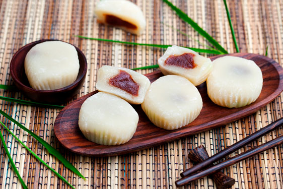 Mochi cake ai Fagioli azuki
