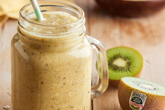 Smoothie all'Arancia e Kiwi Zespri Green