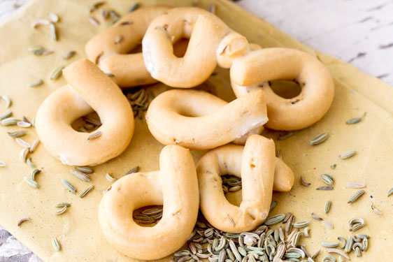 Taralli ai semi di Finocchio
