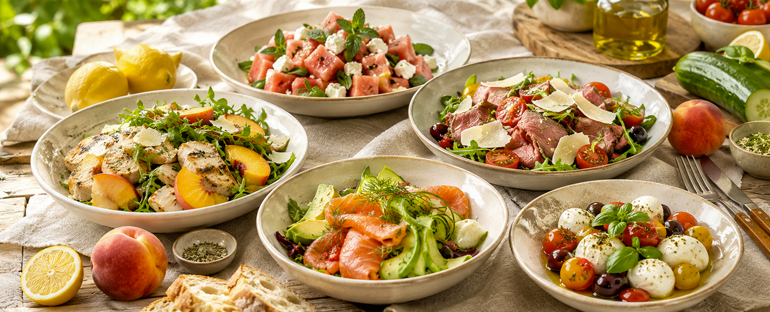 Insalate gourmet: abbinamenti originali per l'estate