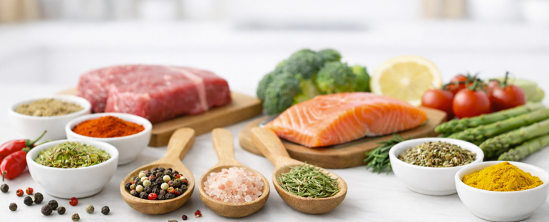 Spezie in cucina: come usarle e abbinarle a carne, pesce e verdure