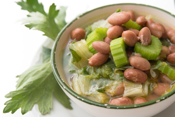 Zuppa di Fagioli, Sedano e Scarola