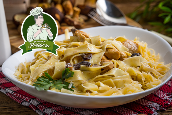 Pappardelle ai funghi